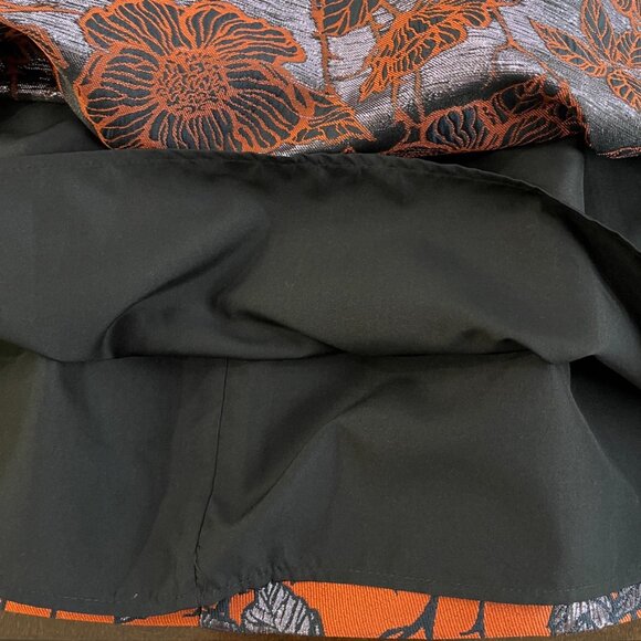 Anthropologie Hutch Floral Print Jacquard Pleated Skirt Womens Size M - Picture 6 of 8